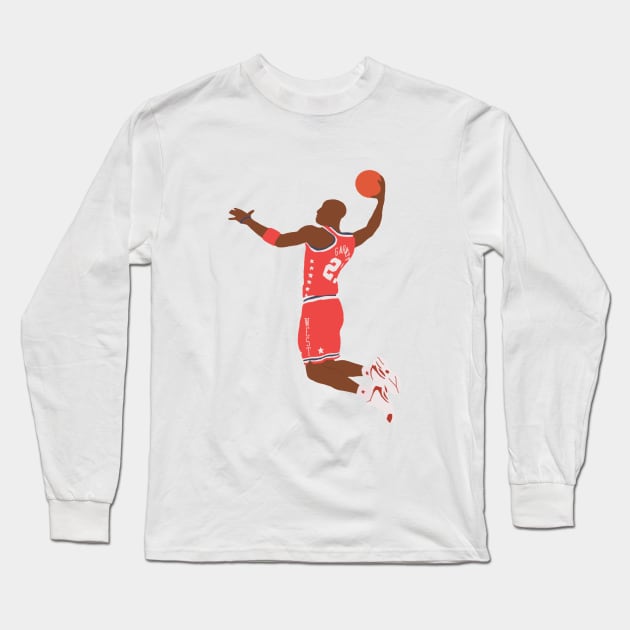 Kevin Garnett Dunking Long Sleeve T-Shirt by rattraptees